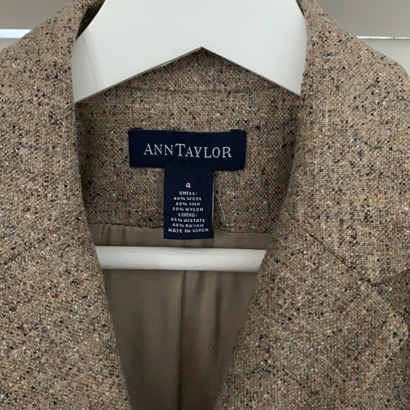 Ann Taylor wool coat size 4 - Picture 4 of 6